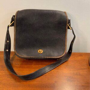 Vintage Coach Leather Stewardess Bag 171-5045, Made in USA